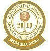 Goldmedaille fuer den Little Merlot 2009 am Emozioni dal Mondo 2010