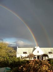 Storms in spring 2006 at Bein Wine in Stellenbosch